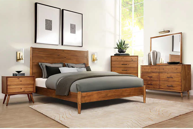 Ưu điểm của các mẫu giường gỗ đẹp bằng gỗ tự nhiên