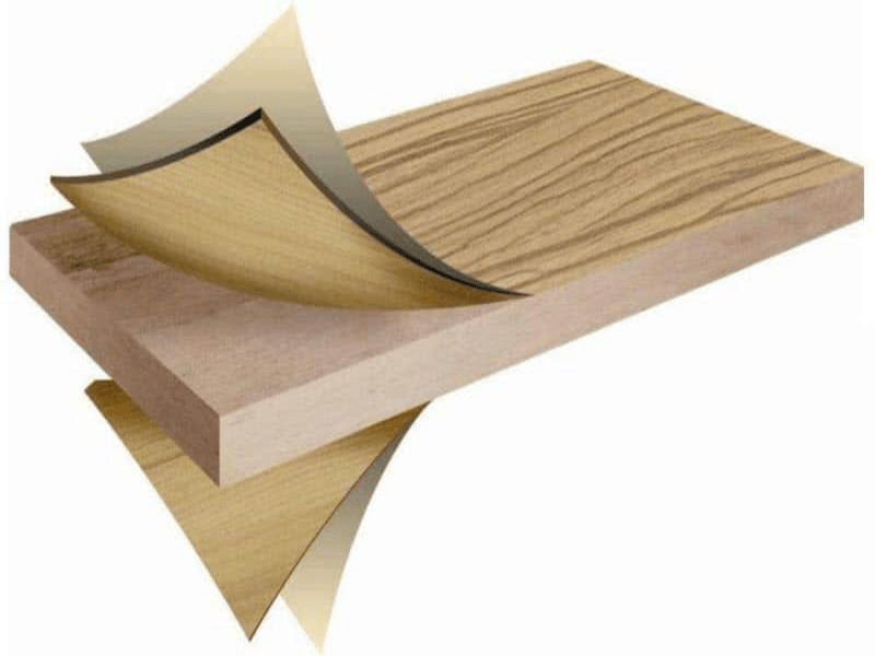 Cấu tạo của một tấm gỗ công nghiệp chống nước
