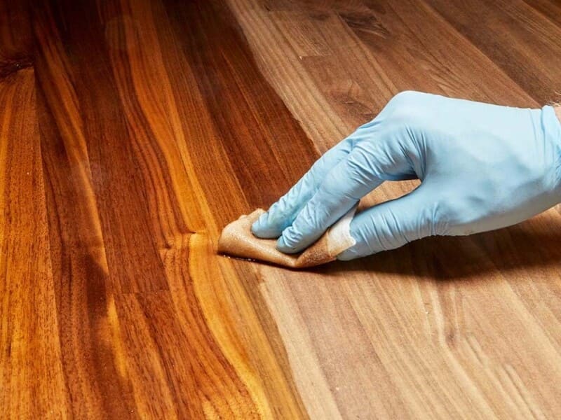 Quy trình sơn PU phủ gỗ công nghiệp đúng chuẩn