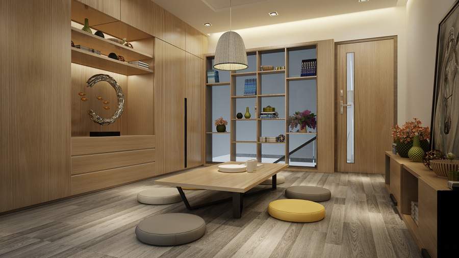 Ứng dụng gỗ ghép thanh trong thiết kế nội thất