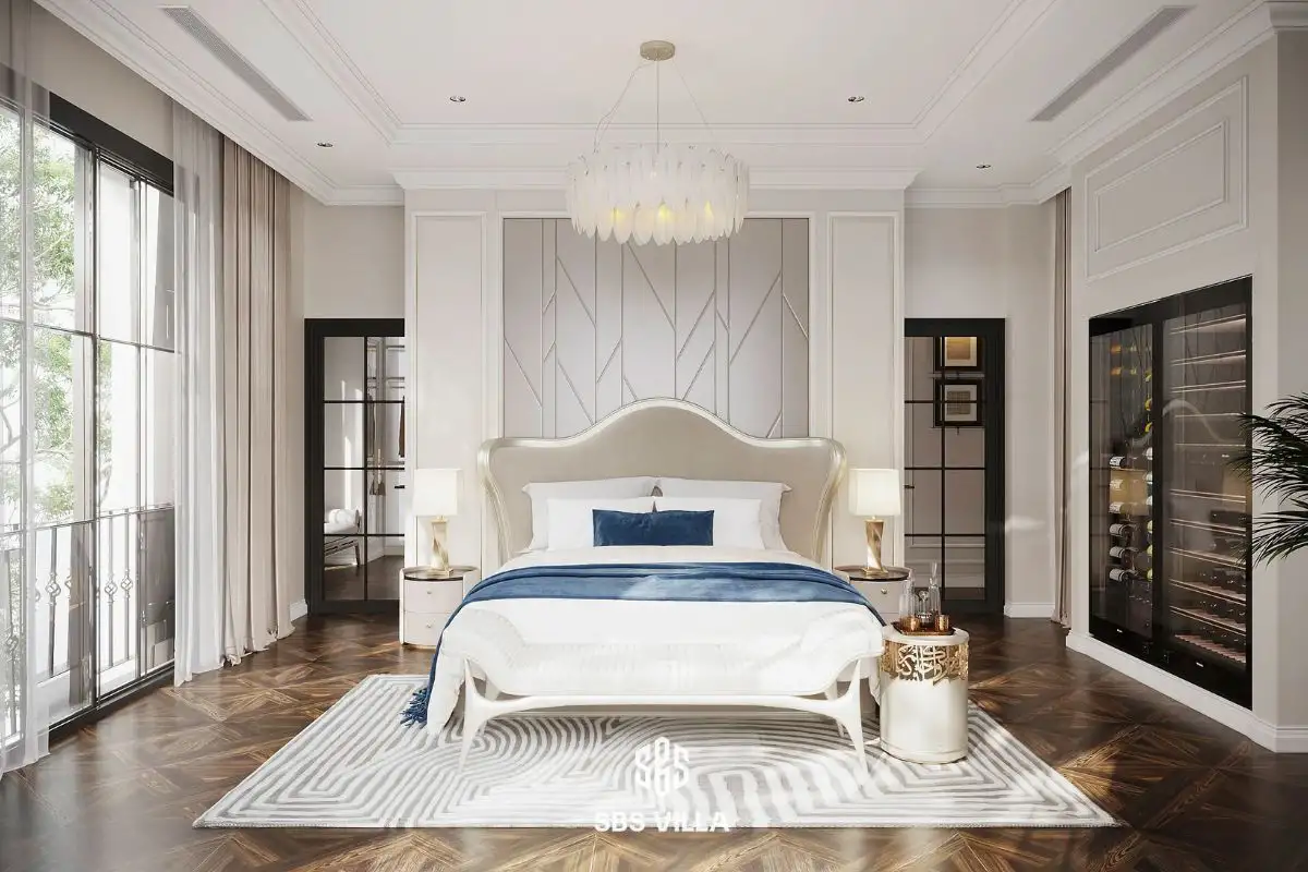Phòng ngủ tân cổ điển thanh lịch