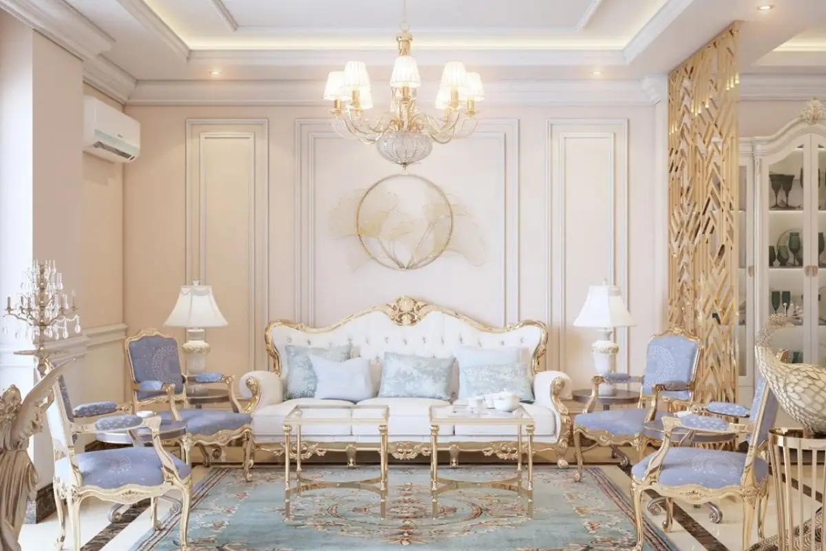 Phong cách tân cổ điển không sử dụng quá nhiều chi tiết rườm rà