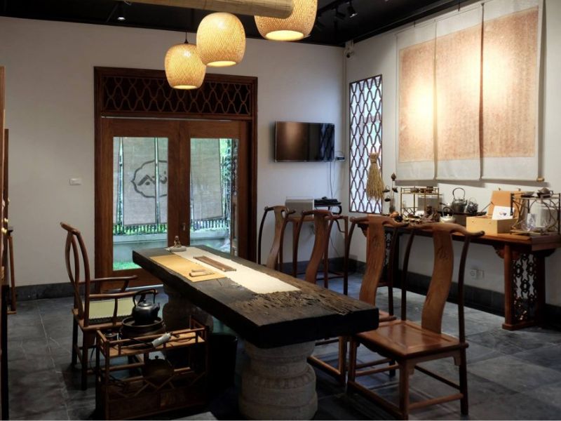 Thiết kế phòng bếp phong cách Á Đông đương đại