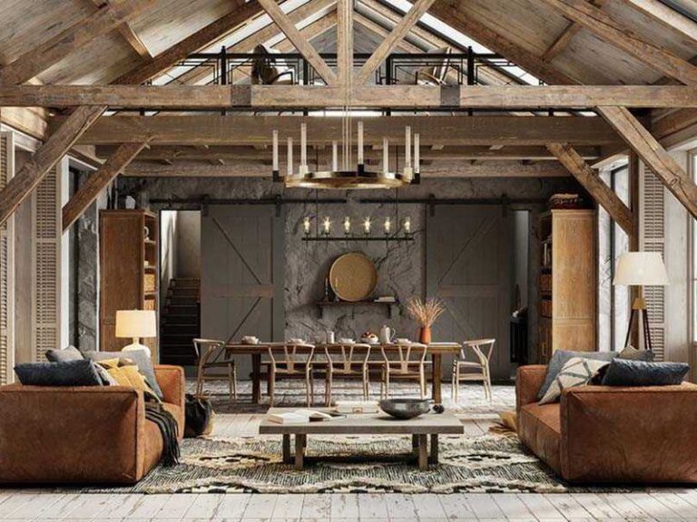 Phong cách Rustic là gì? Một số mẫu thiết kế đẹp ấn tượng