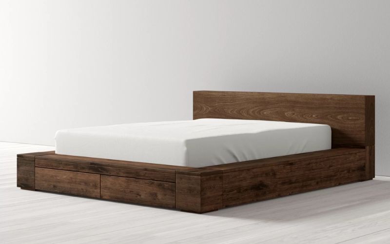 Mẫu giường phản gỗ đẹp