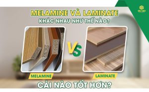 Melamine và laminate khác nhau như thế nào? Cái nào tốt hơn?