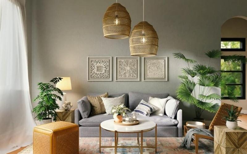 30+ Mẫu trang trí phòng khách bằng gỗ đẹp, hiện đại, thịnh hành nhất