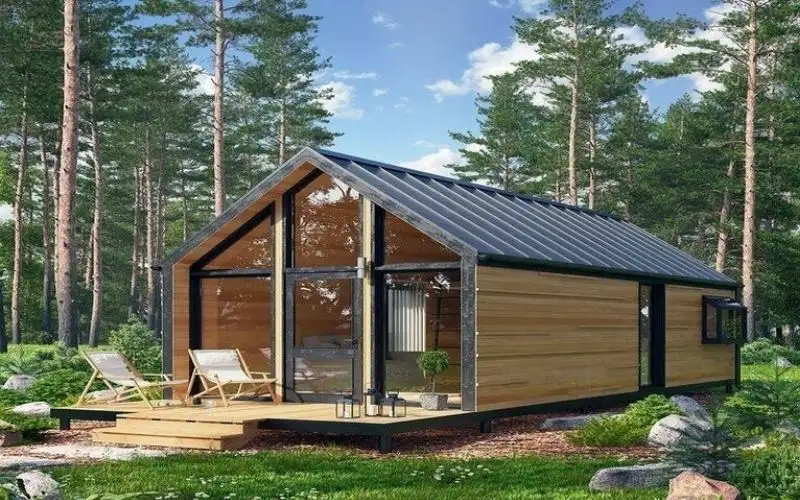 Nhà gỗ lắp ghép