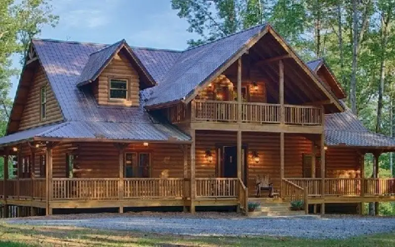 Mẫu nhà gỗ đẹp phong cách Bắc Âu hiện đại