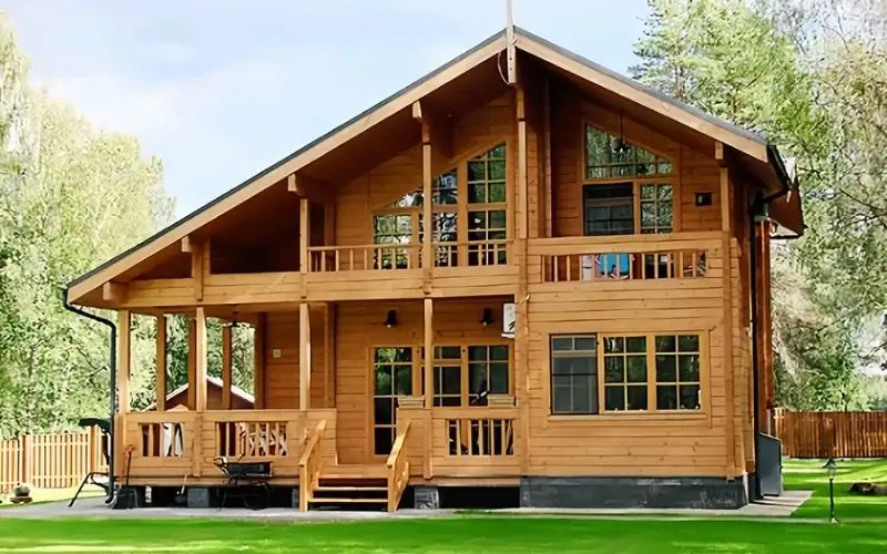 Mẫu nhà gỗ đẹp tối giản