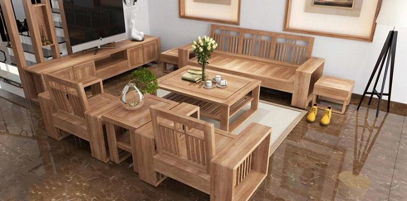 Lưu ý khi chọn mẫu bàn ghế gỗ phòng khách hiện đại