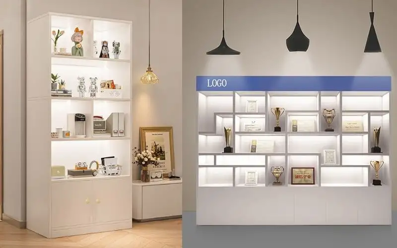 Tủ gỗ hiện đại trang trí