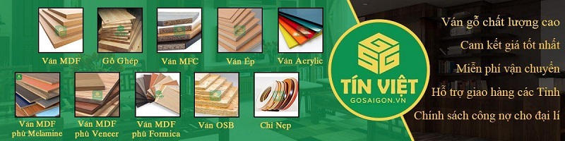 Gỗ Sài Gòn Tín Việt chuyên cung cấp các sản phẩm gỗ công nghiệp chất lượng