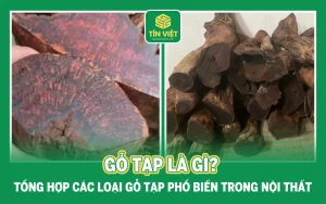 Gỗ tạp là gì? Tổng hợp các loại gỗ tạp phổ biến trong nội thất