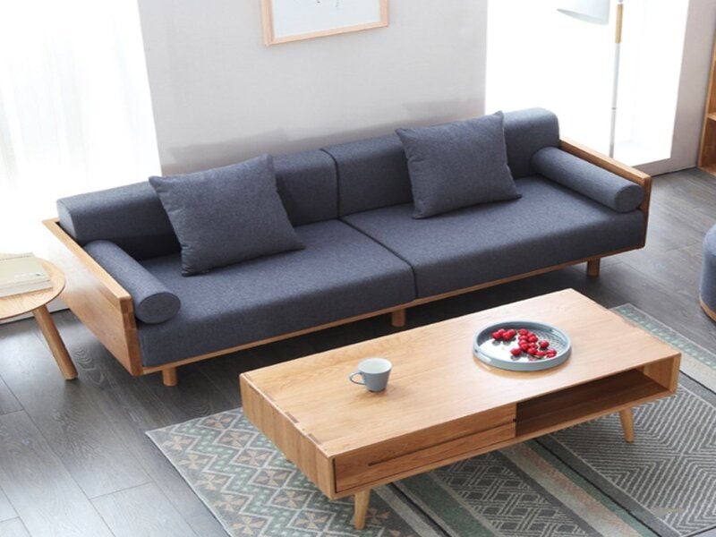 Những hạn chế khi sử dụng sofa gỗ công nghiệp