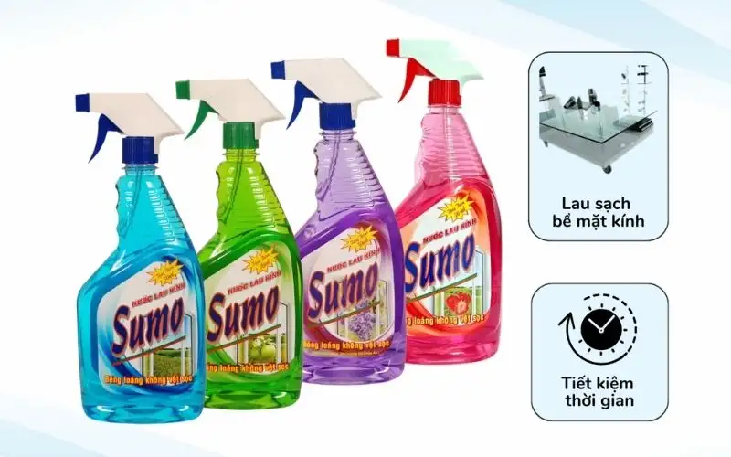 Nước lau gỗ công nghiệp Sumo