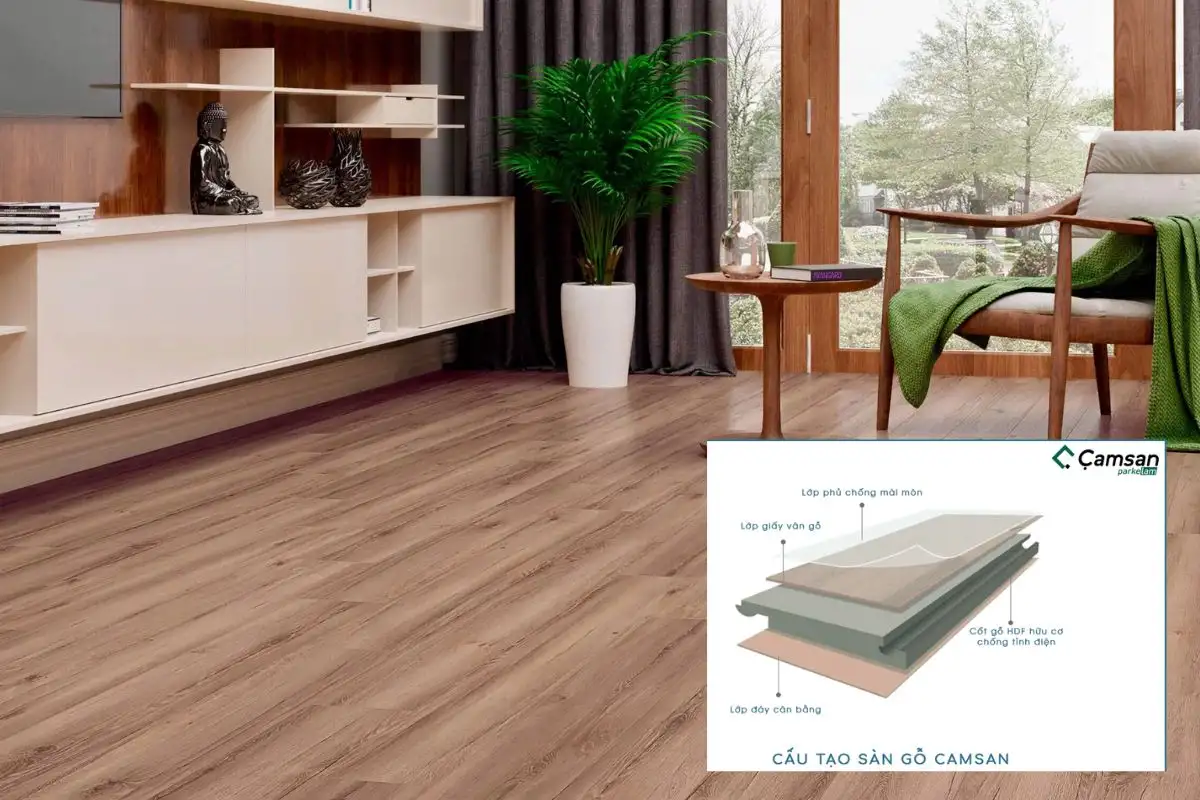 Sàn gỗ công nghiệp Camsan (Thổ Nhĩ Kỳ)