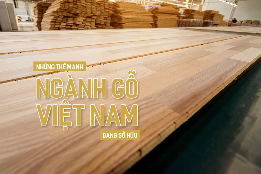 Những thế mạnh cho ngành gỗ tại Việt Nam