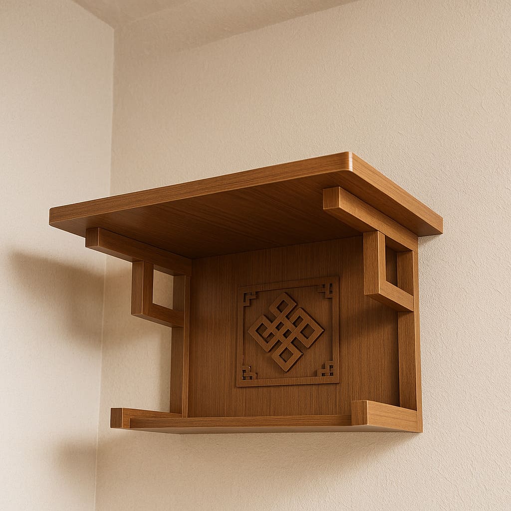 Bàn Thờ Treo Tường Gỗ Công Nghiệp MDF