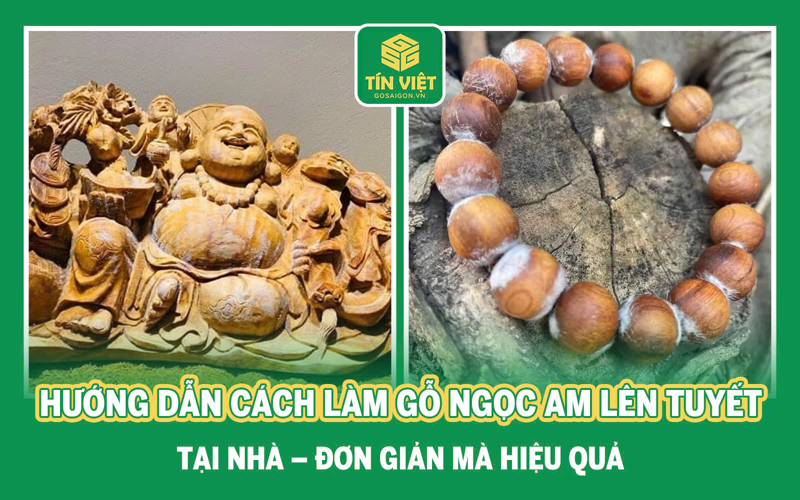 Hướng Dẫn Cách Làm Gỗ Ngọc Am Lên Tuyết Tại Nhà – Đơn Giản Mà Hiệu Quả