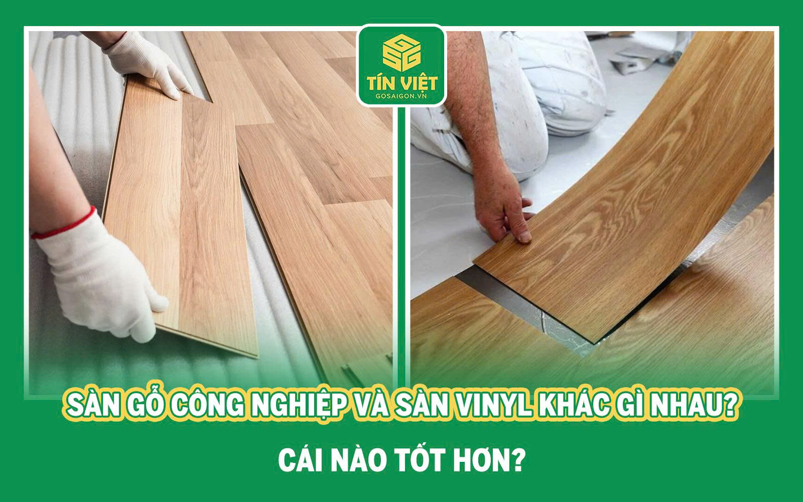 Sàn công nghiệp và sàn vinyl