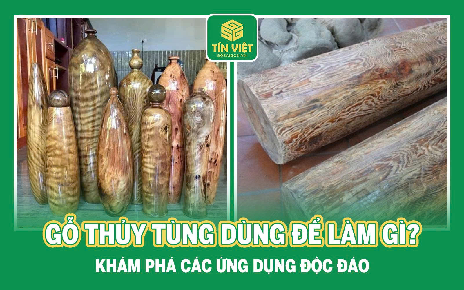 Gỗ Thủy Tùng Dùng Để Làm Gì? Khám Phá Các Ứng Dụng Độc Đáo