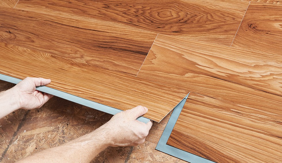 sàn vinyl bị cong vênh