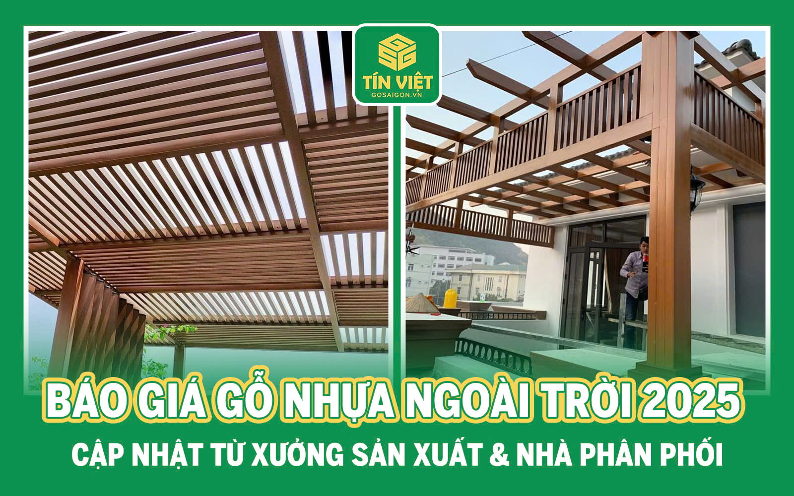 Báo Giá Gỗ Nhựa Ngoài Trời 2025