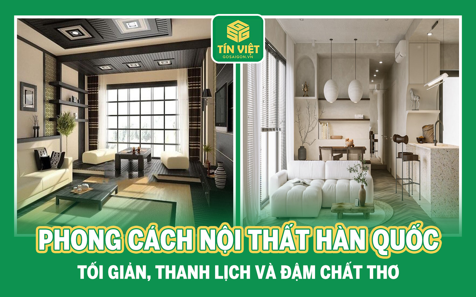 Phong Cách Nội Thất Hàn Quốc