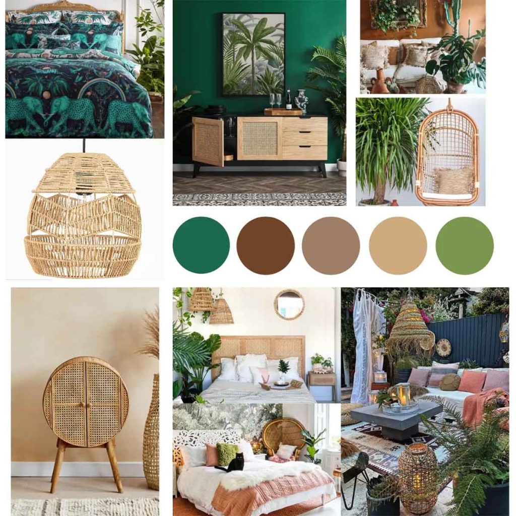 Những chất liệu làm nên phong cách tropical