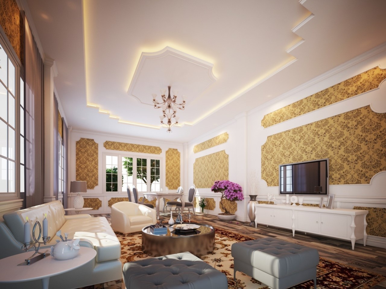 Đặc Điểm Của Trần Chìm