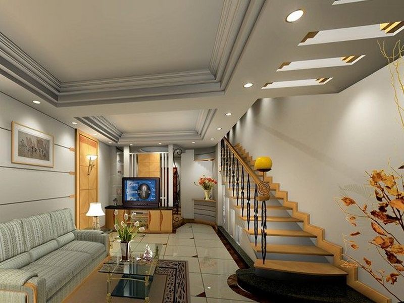 Trần thạch cao giật cấp sang trọng