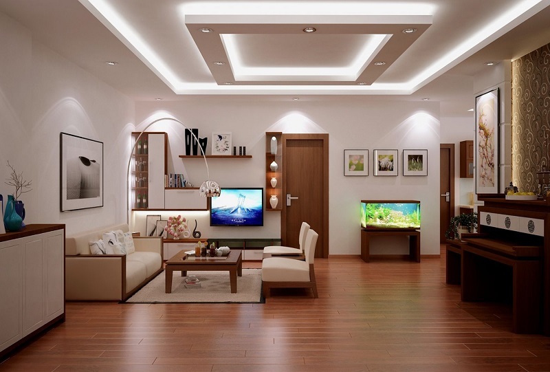 Mẫu trần thạch cao cho chung cư, nhà phố
