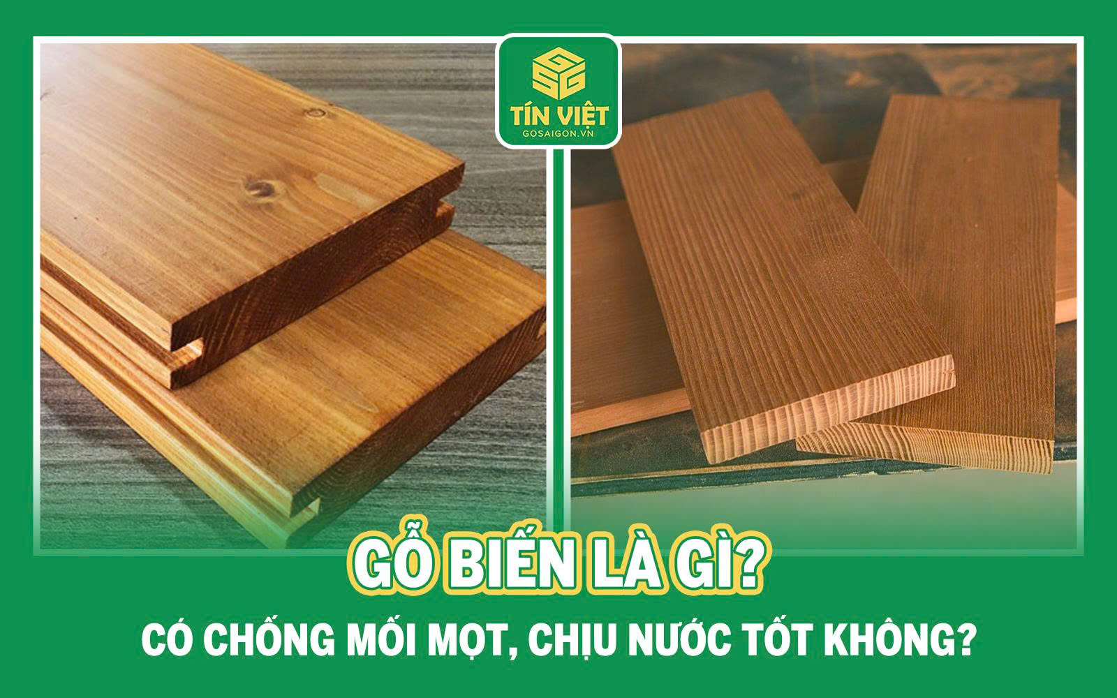 gỗ biến tính là gì
