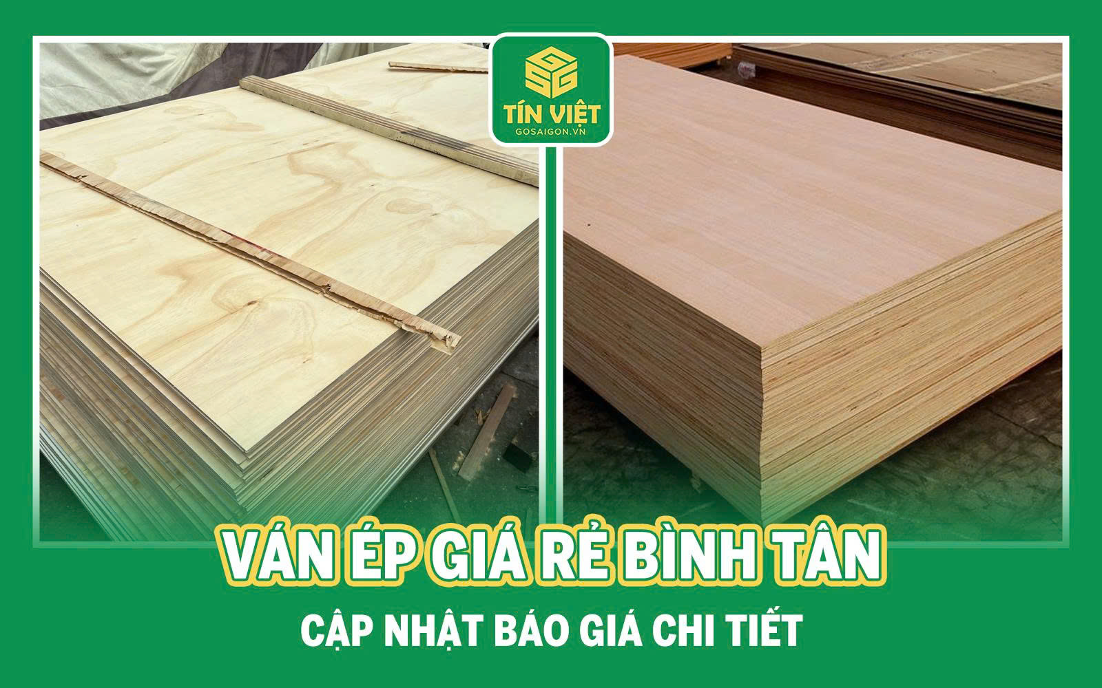 Địa chỉ bán ván ép Tân Bình giá rẻ chất lượng