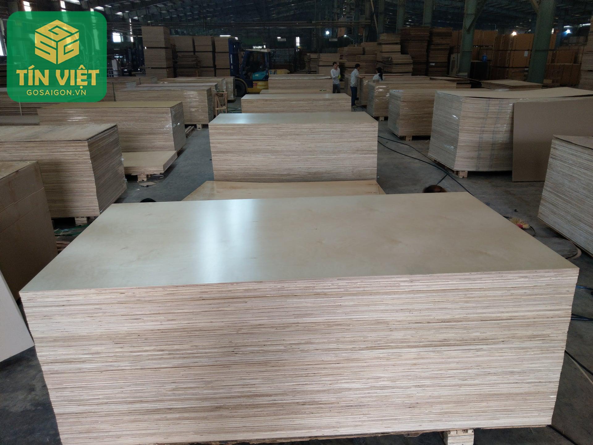 Quy trình sản xuất ván ép chuẩn kỹ thuật tại xưởng
