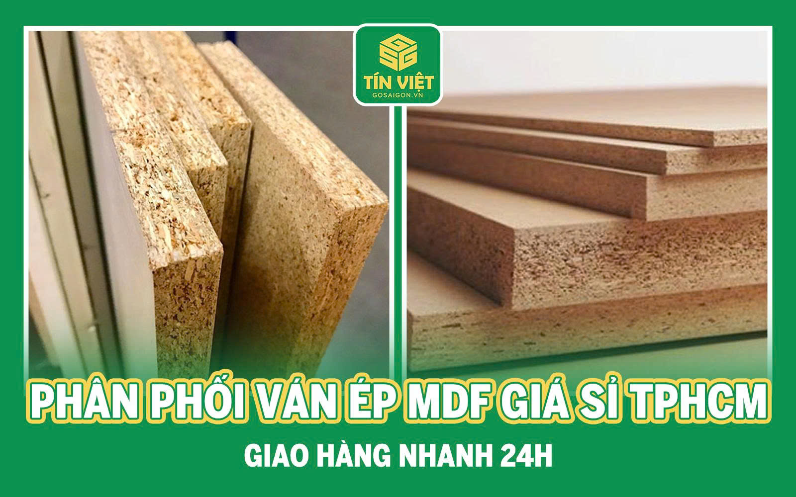Phân phối ván ép MDF giá sỉ TPHCM