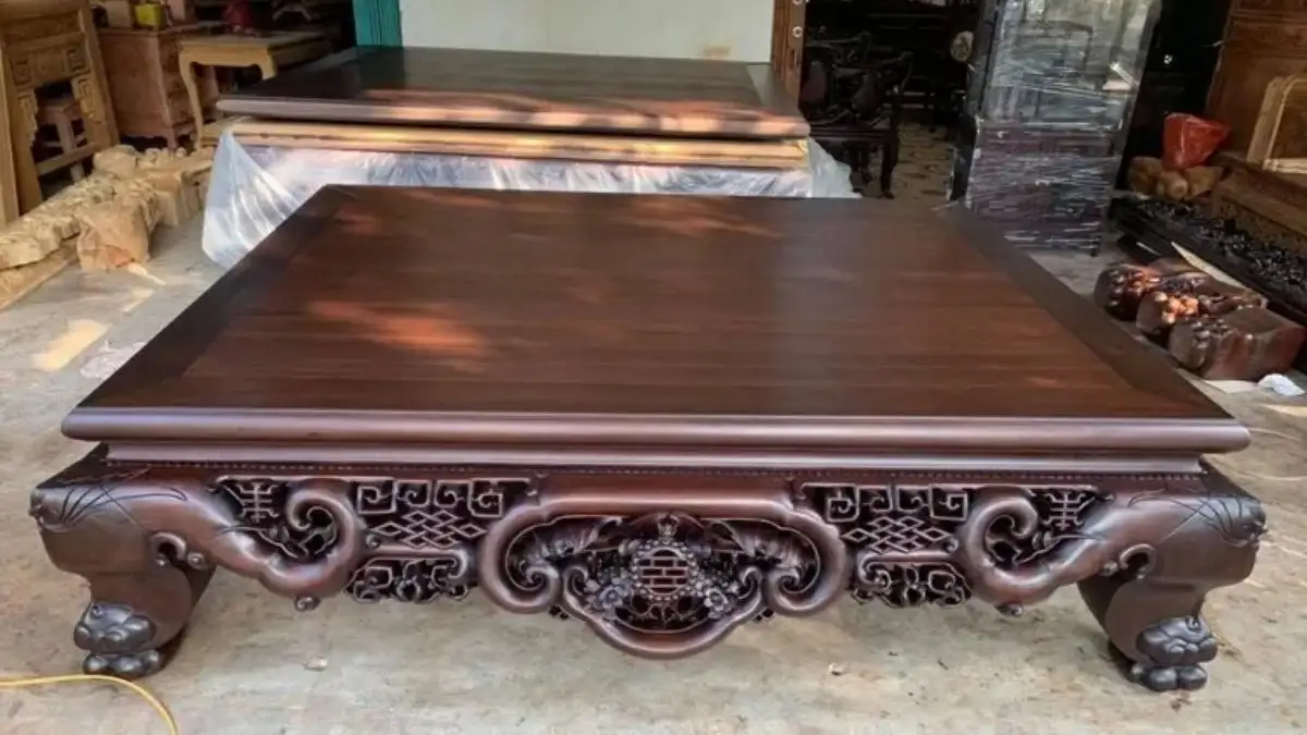 Ứng dụng của gỗ gụ mật trong nội thất