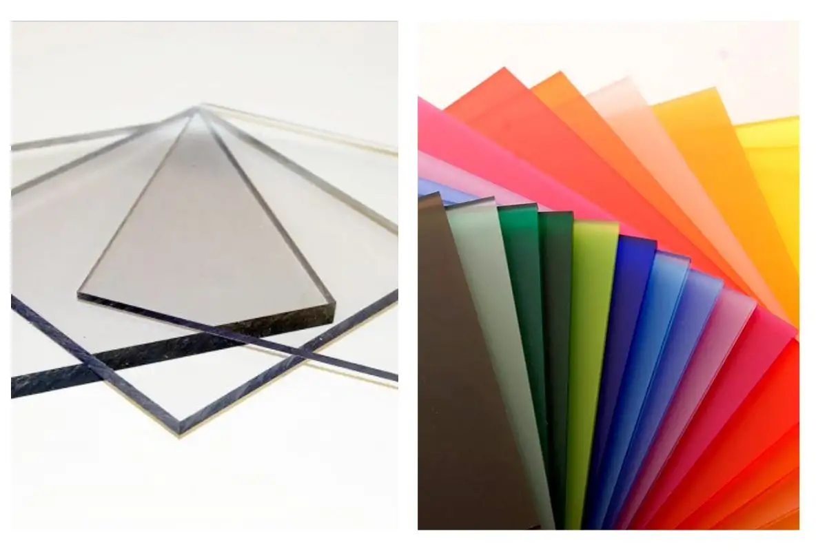 Nhựa trong suốt và nhựa mờ