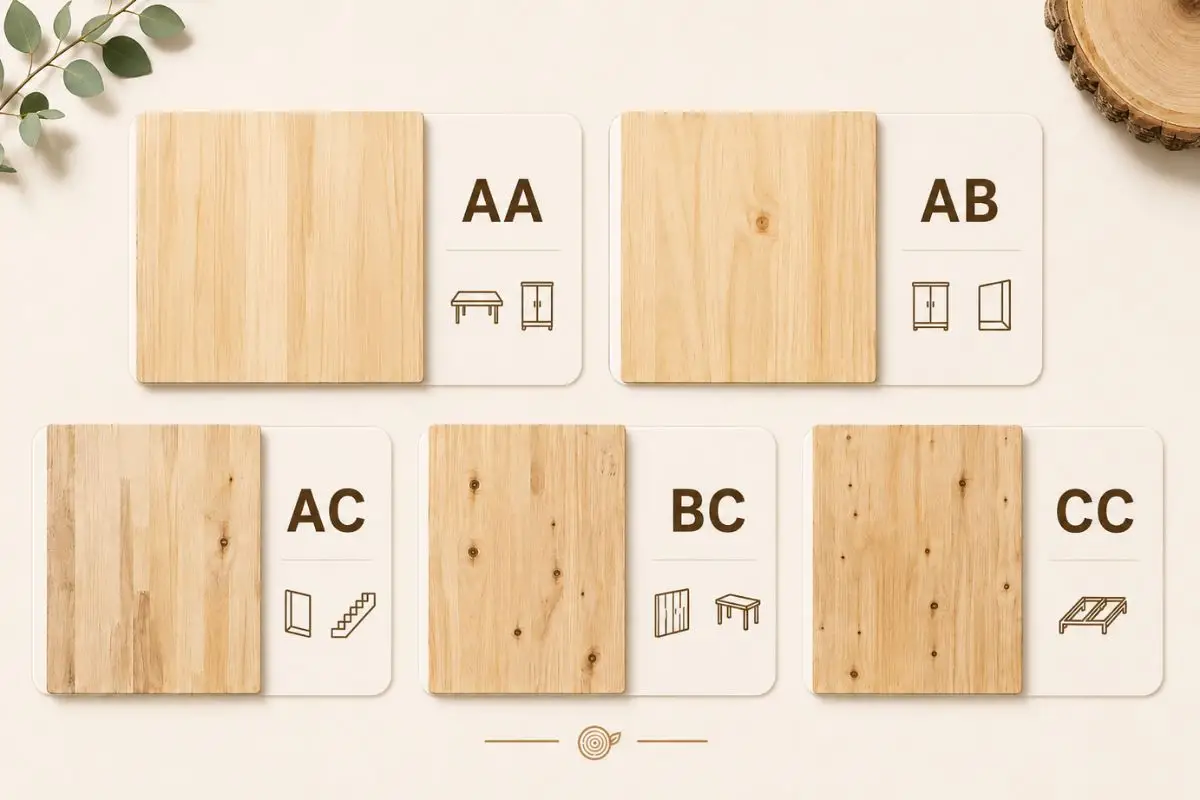 Các loại gỗ ghép tràm