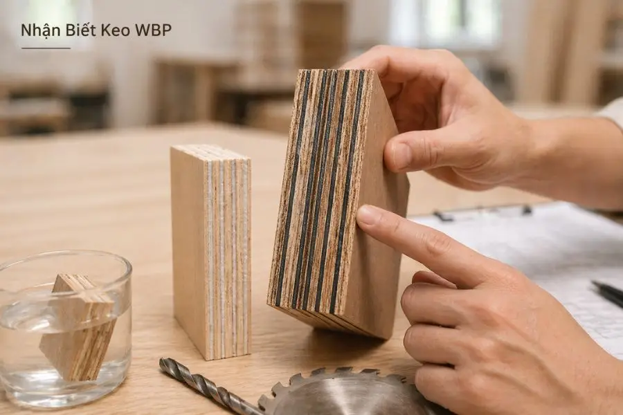 Cách Nhận Biết keo WBP