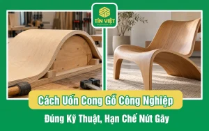 Cách Uốn Cong Gỗ Công Nghiệp Đúng Kỹ Thuật, Hạn Chế Nứt Gãy