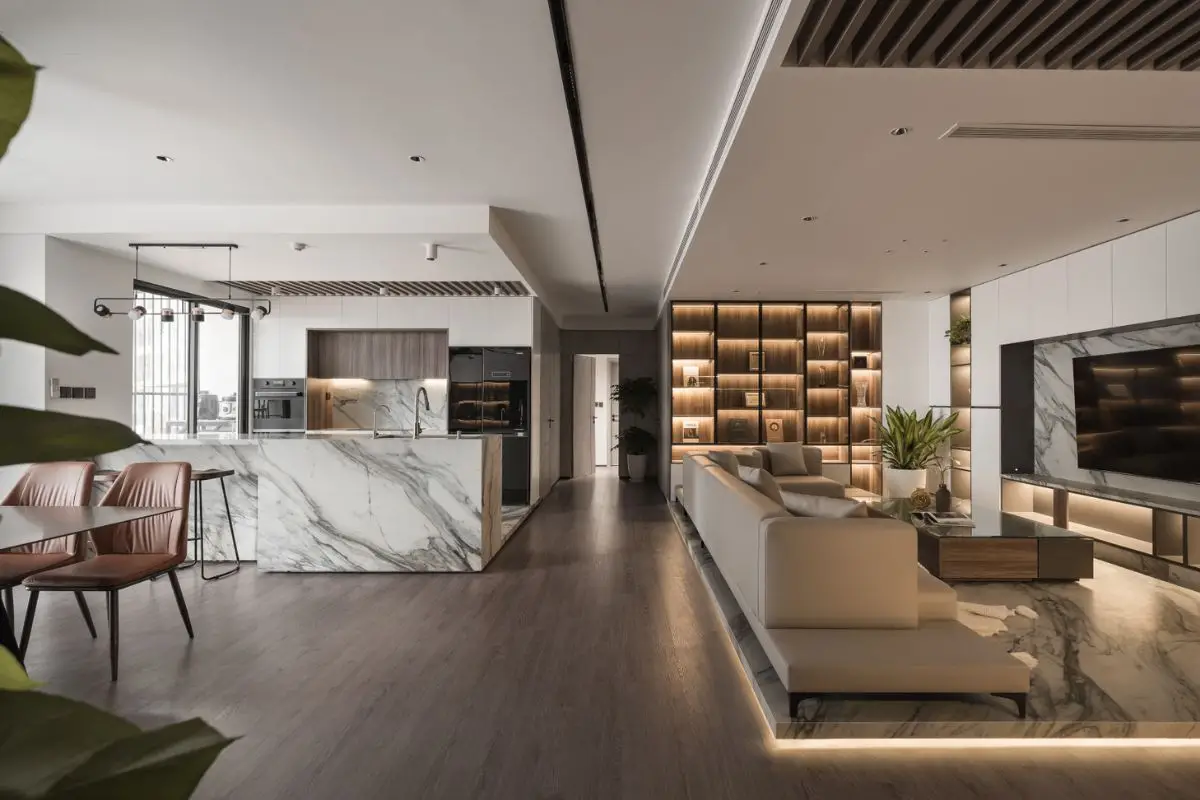 Phối màu MFC chuẩn mang lại cảm giác hài hòa 